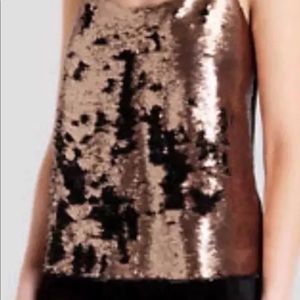 Ted Baker Women Bronze Alodie Sequin Front Cami